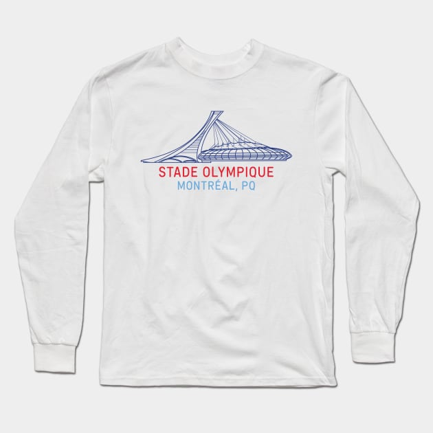 Stade Olympique Long Sleeve T-Shirt by tailgatemercantile